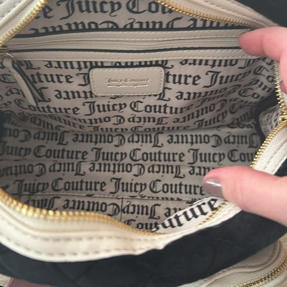 Juicy Couture Black Quilted Royal Moment bowler Handbag - Picture 8 of 10